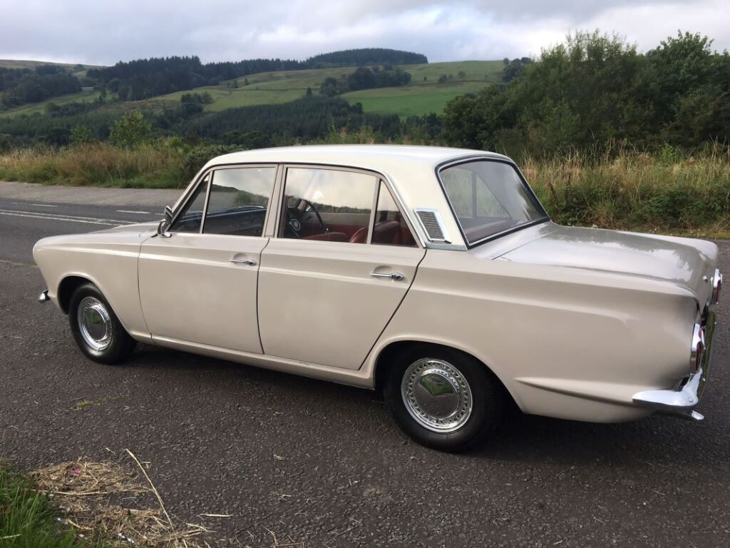 A beautiful example of a 1966 Ford Cortina, available on our site right now via classic car auction
