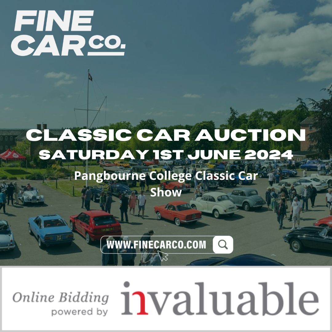 Classic Car Auction at Pangbourne College Classic Car Show 2024
